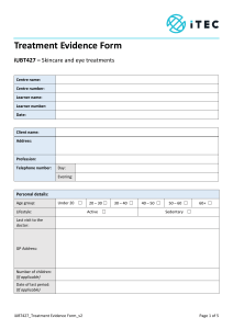 37916-iUBT427 Treatment Evidence Form v2 2