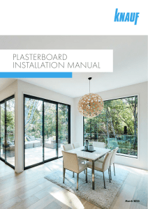 Plasterboard Installation Manual - Knauf Guide
