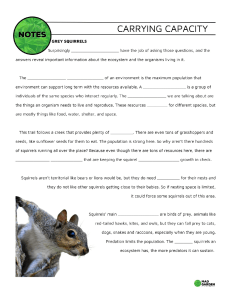 Carrying Capacity & Limiting Factors in Ecology Notes