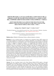 Software educativo para simulaci&oacute;n de estructuras de c&aacute;scara con MEF - Parte 2