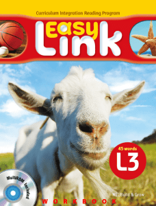 Easy Link L3 Workbook: Curriculum Integration Reading Program