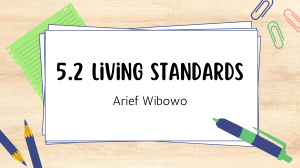 Living Standards: GDP, HDI, and Income Distribution Explained