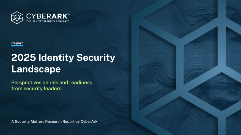 2025 Identity Security Landscape Report