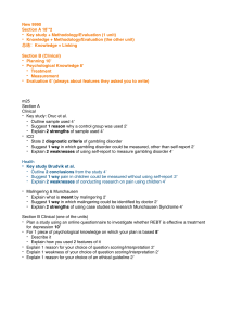 Psychology Exam Prep: Clinical & Health Notes