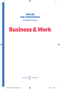 Libro de ingl&eacute;s de negocios: Entrevistas, reuniones, presentaciones
