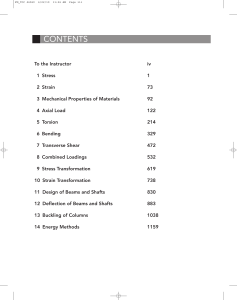 Mechanics of Materials Solutions: Stress, Strain, Buckling & More