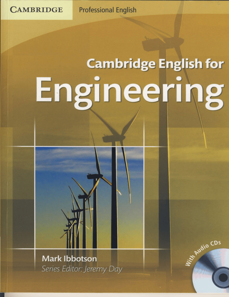 English for Engineering Coursebook