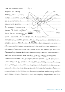 GCE Economics A 9EC0 01: Microeconomics Exam Response Analysis