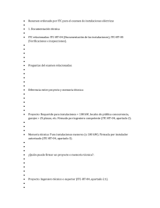 Resumen COMPLETO REBT por ITC