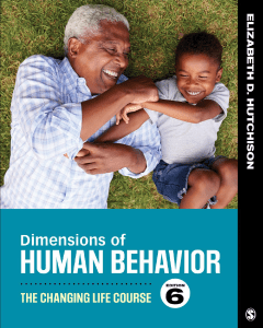 Dimensions of Human Behavior: The Changing Life Course - Social Work