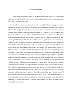 A Beautiful Mind Movie Review: Schizophrenia, Stigma & Triumph