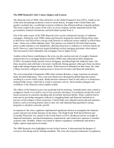 2008 Financial Crisis: Causes, Impact, Lessons & Regulatory Reforms