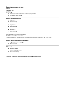 4-5 Bouwplan betoog