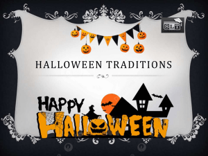 Halloween English Lesson: Vocabulary, Phrasal Verbs & Past Simple