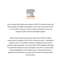 Chikungunya Virus: Epidemiology, Clinical Aspects & Control