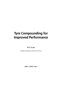 Tyre Compounding for Improved Performance Review