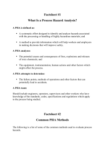 Process Hazard Analysis: Definition, Methods, and OSHA Requirements