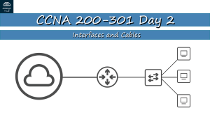 CCNA 200-301 Day 2: Interfaces and Cables - Networking Fundamentals