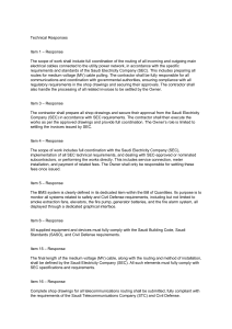 Technical Responses: Electrical, Telecom, BMS Compliance in Saudi Arabia