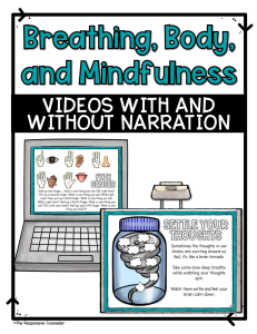 Breathing, Body, and Mindfulness Activities for Students
