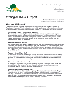 IMRaD Report Writing Guide: Structure, Tips & Examples