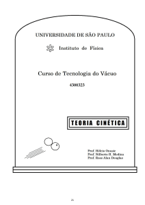 Gases e Sistemas a V&aacute;cuo