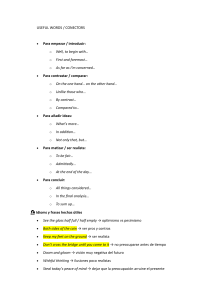 Useful English Connectors, Idioms & Adverbs for Communication
