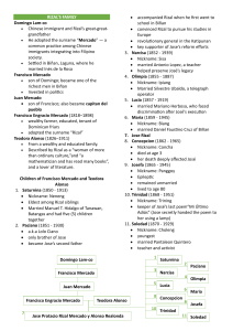 Jose Rizal's Family Tree & Biography | Philippine History Study Guide