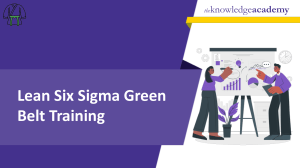 Lean Six Sigma Green Belt Training Course Syllabus & Methodologies