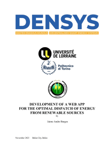 Renewable Energy Dispatch Web App: Optimization & Decentralization