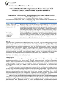 Aurat & Khitbah: Perspektif Ibnu Hazm vs. Imam Syafi'i