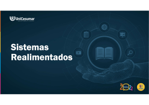 Sistemas Realimentados - Introdu&ccedil;&atilde;o ao Controle