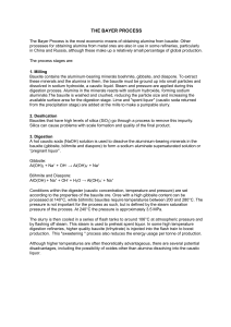 The Bayer Process & Aluminium Alloys: Production, Properties, Uses