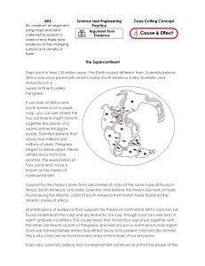 Continental Drift: Fossils & Earth's Changing Climate