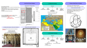 Islamic Architecture: Mosques & Dynasties Overview