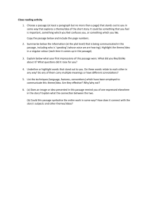 Close Reading Activity: Short Story Analysis & Literary Techniques