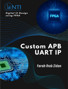 Custom APB UART IP Design & Verification for FPGA & SoC