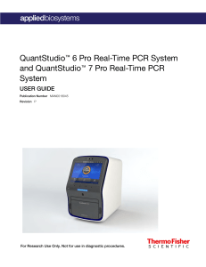 QuantStudio PCR System User Guide | Real-Time PCR