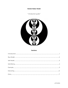 Market Maker Model - PDF
