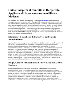 Harga Toto: Guida Completa al Valore Auto