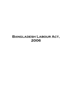 Bangladesh Labour Act, 2006