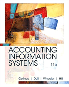 Accounting Information Systems 11e: Gelinas, Dull, Wheeler, Hill