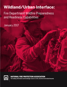 Wildfire Preparedness: Fire Department Capabilities