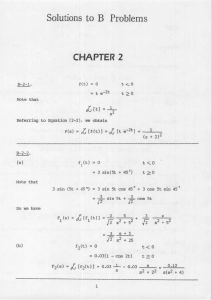 Laplace Transform Solutions: B Problems Chapter 2 Mathematics