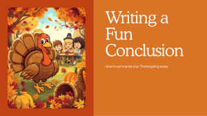 Thanksgiving Essay Conclusion Guide: Writing Tips