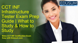 CCT INF Exam Prep Guide: Study & Pass the CREST Certification