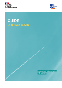 Guide 100 KSA en ATO : S&eacute;curit&eacute; a&eacute;rienne et formation
