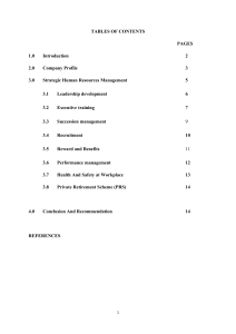 Sime Darby Strategic Human Resources Management & HR Practices