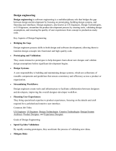 Design Engineering & Software Design Process: Concepts & Phases