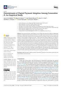 Determinants of Digital Payment Adoption Among Gen Z: Empirical Study